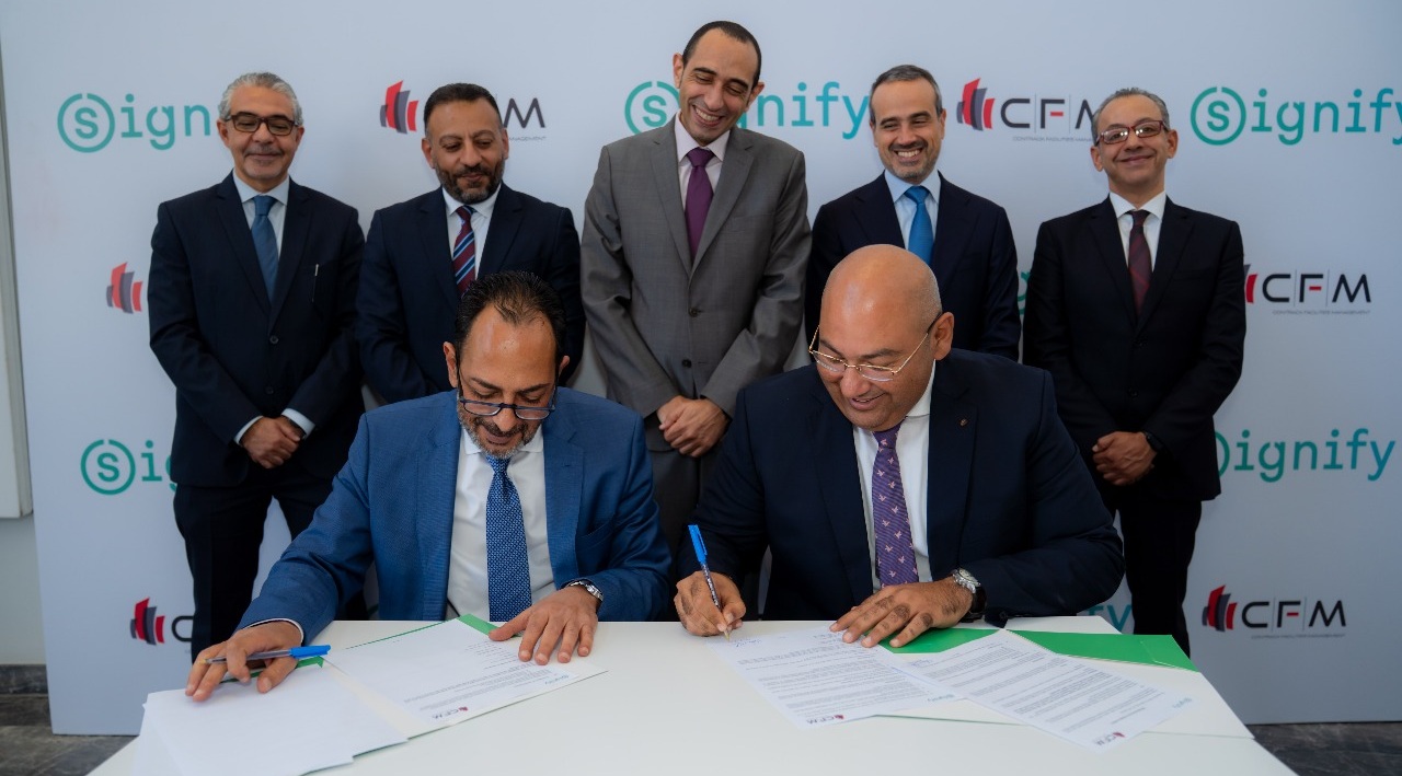 Signify Egypt, Contrack sign MoU on smart lighting solutions